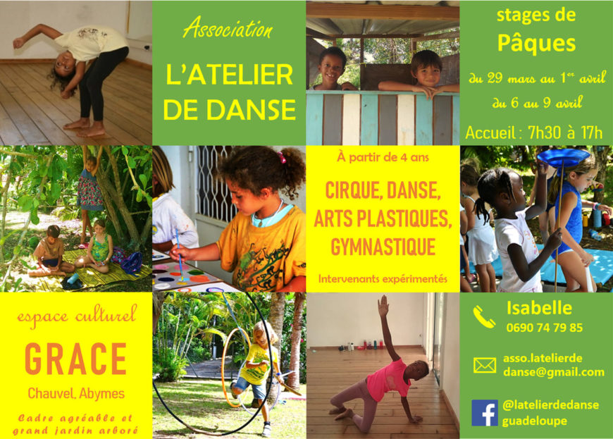 Vacances de Pâques- L’atelier de danse – Abymes