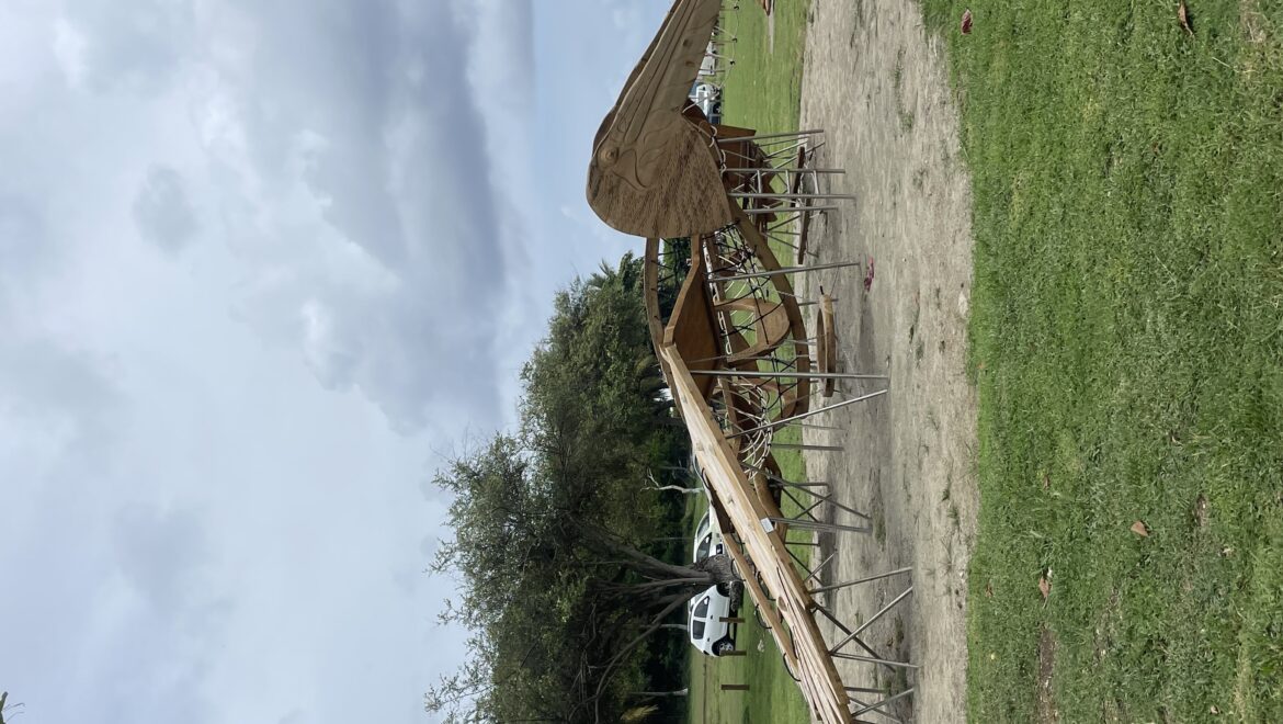 Nouveau, l’aire de jeux de la plage de La Chapelle à Anse-Bertrand